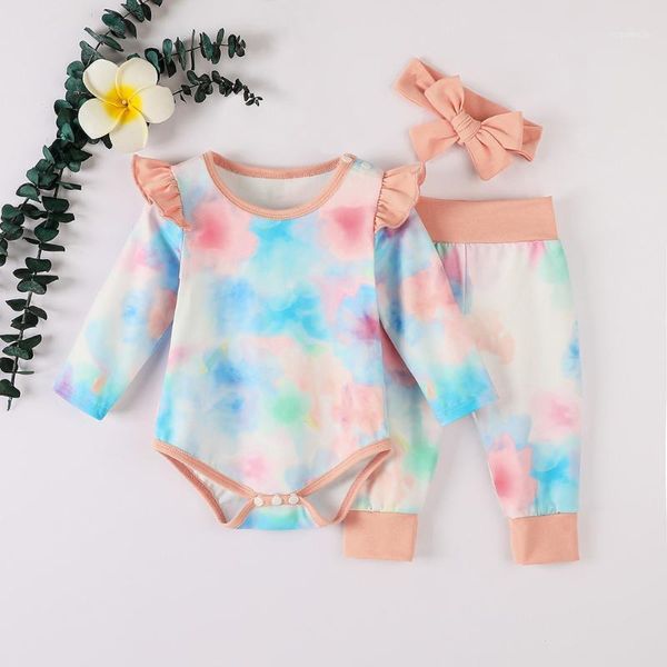 for borns baby clothes set romper born infant boys girls tie-dye ruffle pants outfits set+headbands clothing sets, White
for borns baby clothes set romper born infant boys girls tie-dye ruffle pants outfits set+headbands clothing sets, White