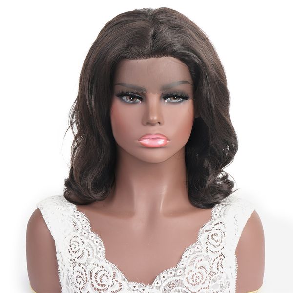 ishow short wigs lace part brazilian virgin hair 2# human hair wigs brown colored bob body wave, Black;brown
ishow short wigs lace part brazilian virgin hair 2# human hair wigs brown colored bob body wave, Black;brown