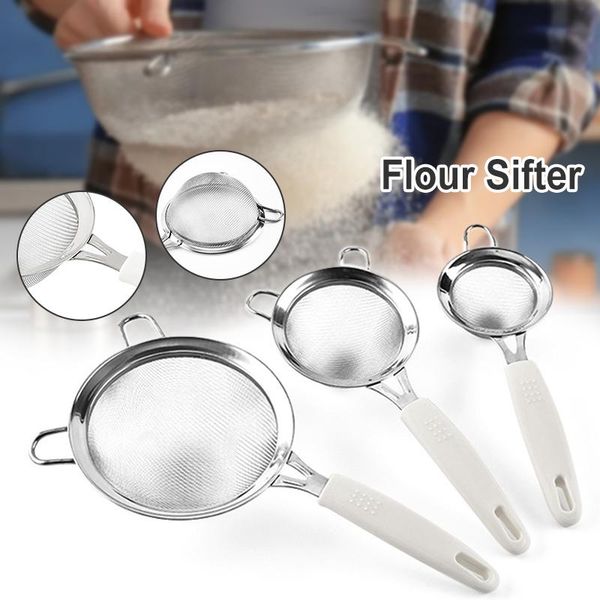 baking & pastry tools fine mesh stainless steel strainer splatter screen kitchen supply sifter colanders bakeware
baking & pastry tools fine mesh stainless steel strainer splatter screen kitchen supply sifter colanders bakeware