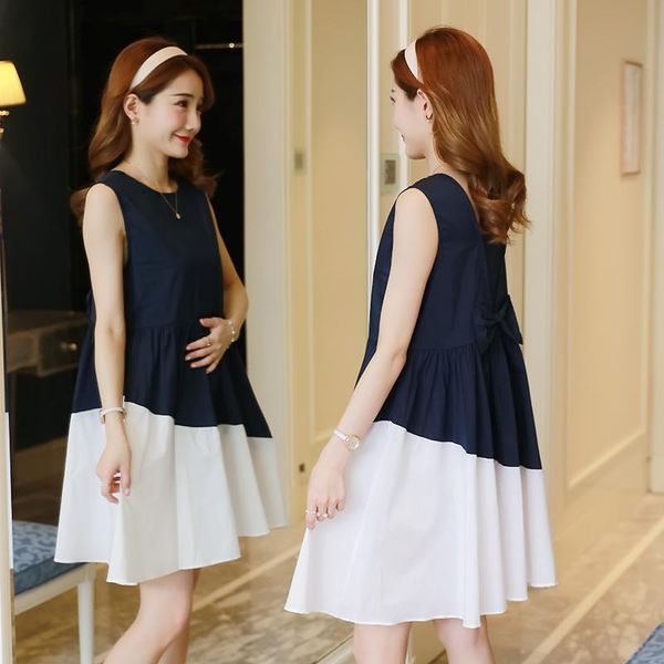 maternity dresses 8606# summer fashion dress sweet backless blow slim clothes for pregnant women sleeveless cute tank pregnancy clothing, White
maternity dresses 8606# summer fashion dress sweet backless blow slim clothes for pregnant women sleeveless cute tank pregnancy clothing, White