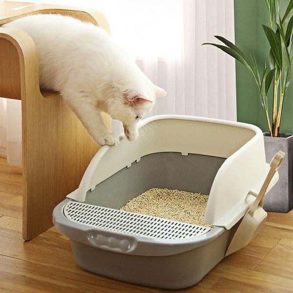 other cat supplies large litter box anti-splashing full semi-closed toilet deodorant small feces basin sand
other cat supplies large litter box anti-splashing full semi-closed toilet deodorant small feces basin sand