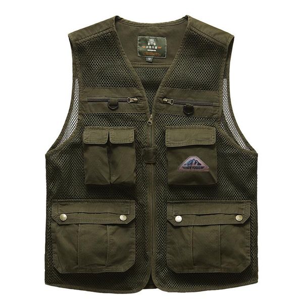 men's vests fhishing vest men summer mesh sleeveless jackets multi pockets multi-function military cargo work outdoor waistcoats man, Black;white
men's vests fhishing vest men summer mesh sleeveless jackets multi pockets multi-function military cargo work outdoor waistcoats man, Black;white