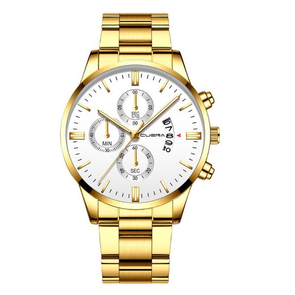 wristwatches cuena 845 waterproof stainless steel strap simple calendar casual sports men's watch fashion trend korean male, Slivery;brown
wristwatches cuena 845 waterproof stainless steel strap simple calendar casual sports men's watch fashion trend korean male, Slivery;brown