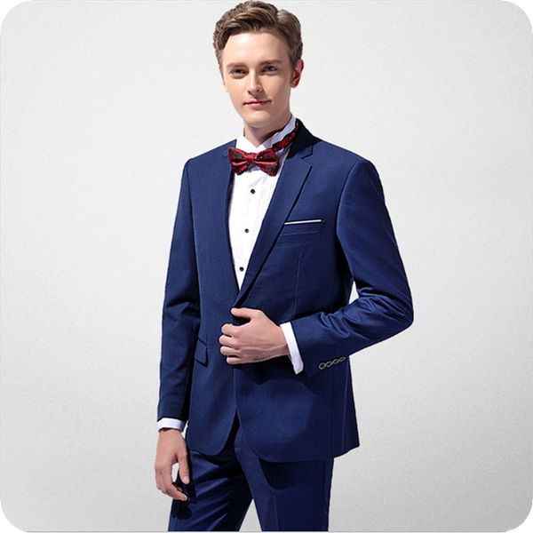 men's suits & blazers custom made blue men groom wedding tuxedo notched lapel man blazer 2piece coat pants costume homme tern, White;black
men's suits & blazers custom made blue men groom wedding tuxedo notched lapel man blazer 2piece coat pants costume homme tern, White;black