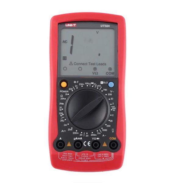 multimeters unit digital multimeter dc/ac voltage current meter handheld ammeter ohm diode capacitance tester 1999 counts multitester ut58a
multimeters unit digital multimeter dc/ac voltage current meter handheld ammeter ohm diode capacitance tester 1999 counts multitester ut58a