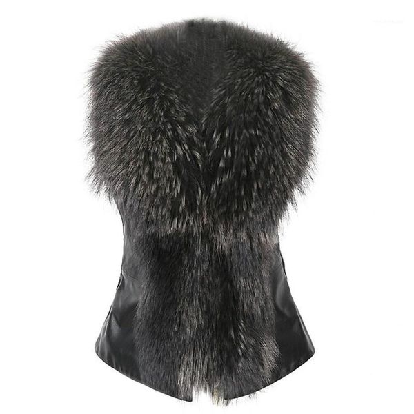 women's vests plus size casual faux fur women pu outerwear winter 2021 fashion collar warm windbreaker black vest female, Black;white
women's vests plus size casual faux fur women pu outerwear winter 2021 fashion collar warm windbreaker black vest female, Black;white