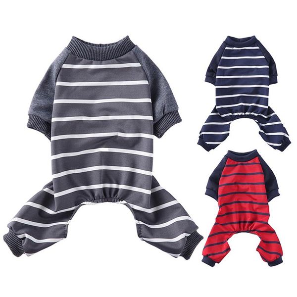 dog apparel pet pajamas stripe homewear soft cute puppy jumpsuit all seasons cotton romper fashion chihuahua 4 legged clothes
dog apparel pet pajamas stripe homewear soft cute puppy jumpsuit all seasons cotton romper fashion chihuahua 4 legged clothes