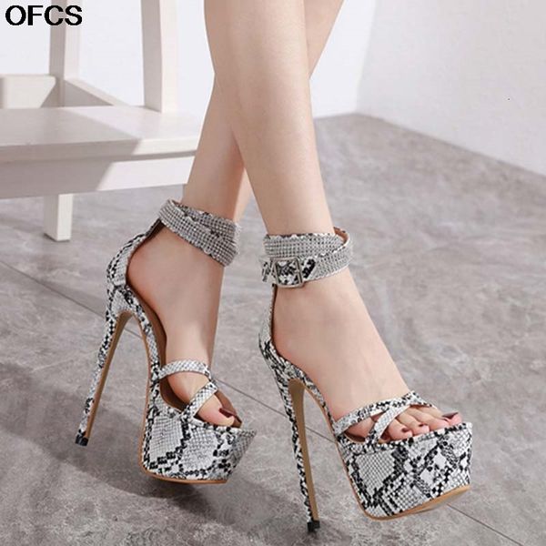 sandals women high heel 17cm heels snake prints with platform peep toe slides shoes party pumps size 40 kaa5, Black
sandals women high heel 17cm heels snake prints with platform peep toe slides shoes party pumps size 40 kaa5, Black