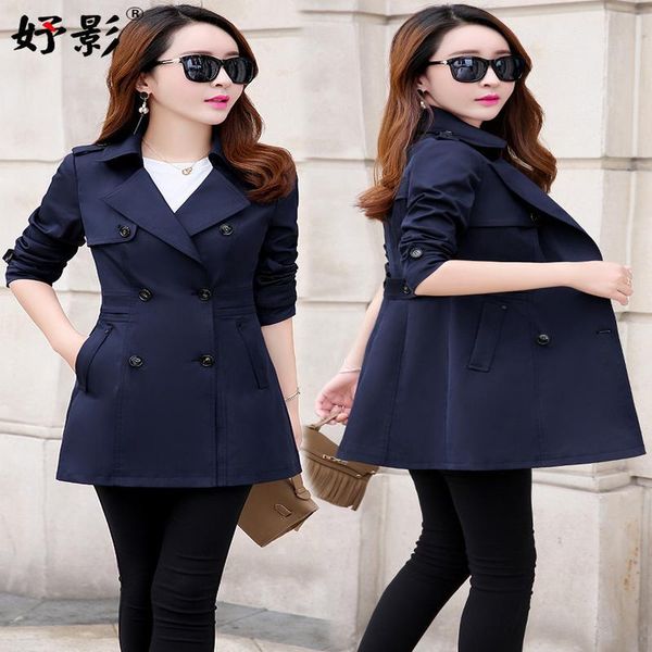 women's trench coats small windbreaker short 2021 spring dress middle long and autumn coat, Tan;black
women's trench coats small windbreaker short 2021 spring dress middle long and autumn coat, Tan;black