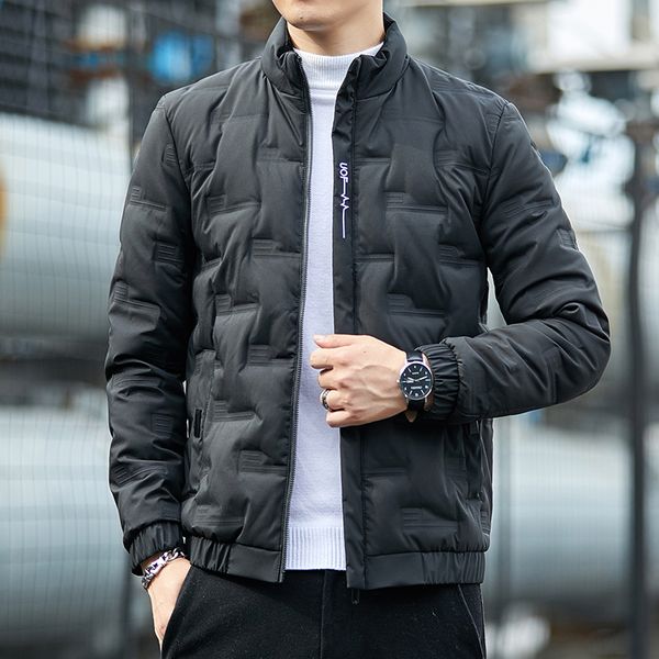 designer down jacket mens light and thin short style plus bulky size fashionable handsome winter coat boy korean version warm, Black
designer down jacket mens light and thin short style plus bulky size fashionable handsome winter coat boy korean version warm, Black