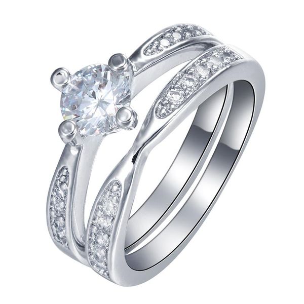 wedding rings hainon for women silver color paved cubic zirconia white princess cut luxury gift vintage engagement ring sets, Slivery;golden
wedding rings hainon for women silver color paved cubic zirconia white princess cut luxury gift vintage engagement ring sets, Slivery;golden