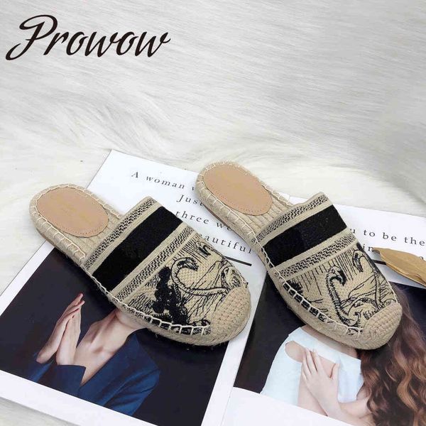 70% off wholesale flip-flops prowow new summer floral embroidery luxury mule espadrilles women sandals designer flats loafer shoes zapatos m, Black
70% off wholesale flip-flops prowow new summer floral embroidery luxury mule espadrilles women sandals designer flats loafer shoes zapatos m, Black