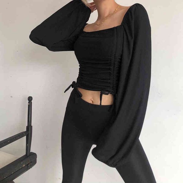 tee women's retro t-shirt, long short sleeve, gothic city clothing, black strapless, nightclub tights, shirt, autumn fashion, White
tee women's retro t-shirt, long short sleeve, gothic city clothing, black strapless, nightclub tights, shirt, autumn fashion, White