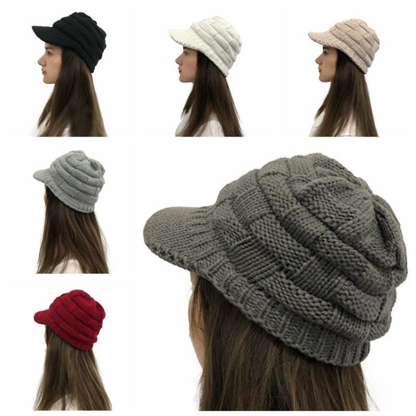 berets solid color grid beret dome knit cap with brim hats many kinds of collocation for beautiful and lovely women, Blue;gray
berets solid color grid beret dome knit cap with brim hats many kinds of collocation for beautiful and lovely women, Blue;gray