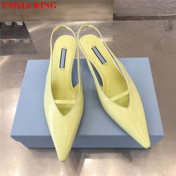 dress shoes 2021 design back strap women sandals fashion summer kitten heels slingback pointed toe pumps runway party strip woman, Black
dress shoes 2021 design back strap women sandals fashion summer kitten heels slingback pointed toe pumps runway party strip woman, Black