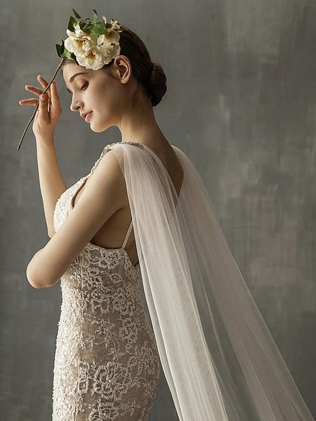 bridal veils ueen g19 wedding cape veil long trailing cathedral sheer wrap with beaded pins, Black
bridal veils ueen g19 wedding cape veil long trailing cathedral sheer wrap with beaded pins, Black