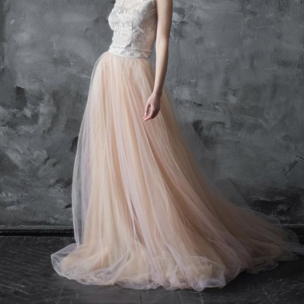skirts nude blush tulle wedding skirt bridal maxi zipper waist floor length prom gown bridesmaid saia sweep train, Black
skirts nude blush tulle wedding skirt bridal maxi zipper waist floor length prom gown bridesmaid saia sweep train, Black