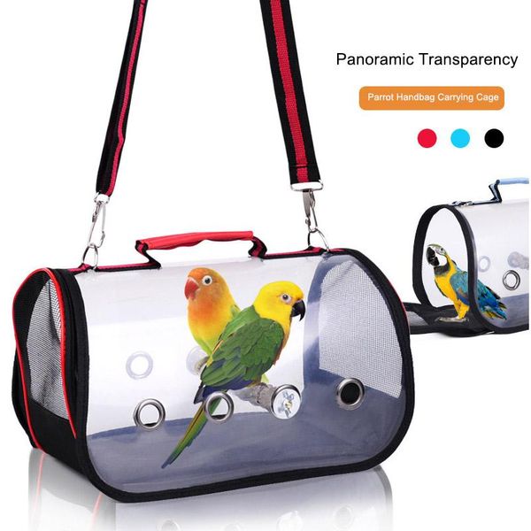 transparent pet parrot handbag carrying cage outdoor travel comfortable foldrable breathable carrier backbag bird cages
transparent pet parrot handbag carrying cage outdoor travel comfortable foldrable breathable carrier backbag bird cages