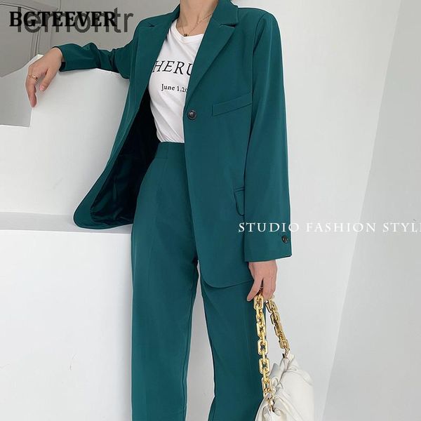 women's two piece pants bgteever - with american fashion wear, suit and high waist straight pants, casual suit, 2 pieces, one button, 2, White
women's two piece pants bgteever - with american fashion wear, suit and high waist straight pants, casual suit, 2 pieces, one button, 2, White