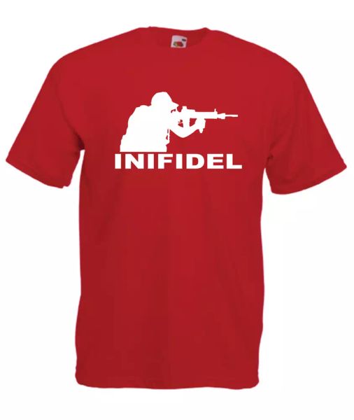 infidel army xmas gift idea men women t shirts multi-color s-2xl, White;black
infidel army xmas gift idea men women t shirts multi-color s-2xl, White;black