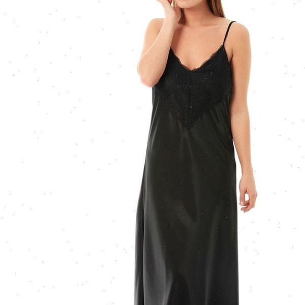 Fashion Sexy Long Nightdress Women Sleepwear Satin Lace Lingerie Nightgown Casual Nightie Deep Front Detail Clothing, Black;red
Fashion Sexy Long Nightdress Women Sleepwear Satin Lace Lingerie Nightgown Casual Nightie Deep Front Detail Clothing, Black;red