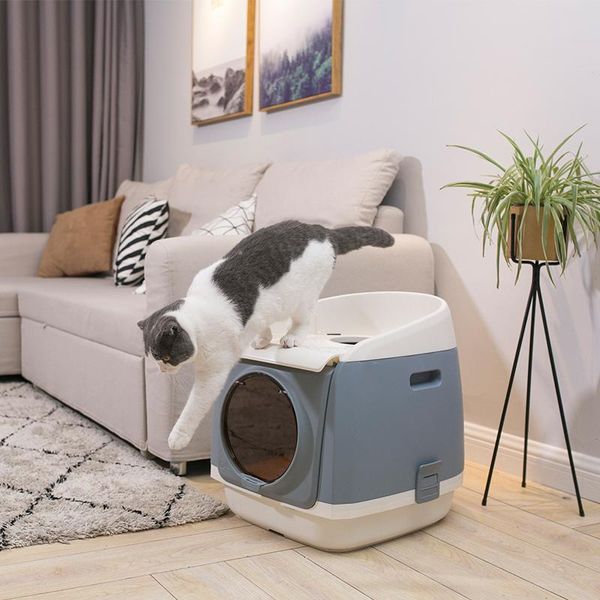 other cat supplies practical fully enclosed litter box toilet deodorant oversized entry type anti-splashing feces pot
other cat supplies practical fully enclosed litter box toilet deodorant oversized entry type anti-splashing feces pot