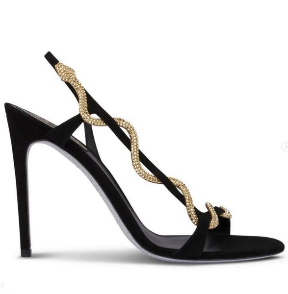 summer sandal black women weddding dress high heels black margot jewelled snake sandals lady's shoes size 35-43 luxury design with box
summer sandal black women weddding dress high heels black margot jewelled snake sandals lady's shoes size 35-43 luxury design with box
