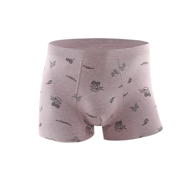 new printed fashion thin comfortable breathable waist middle aged men's boxer underwear, Black;white
new printed fashion thin comfortable breathable waist middle aged men's boxer underwear, Black;white
