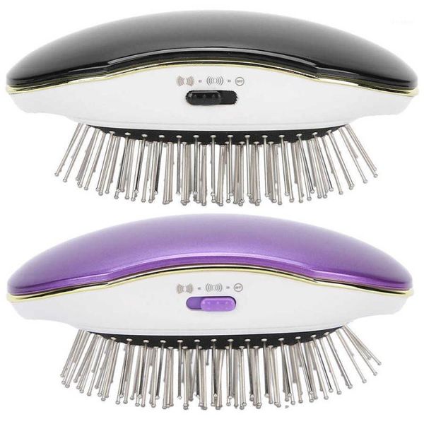 hair brush negative ion anti static scalp vibration massage comb electric hairdressing hairbrush1, Silver
hair brush negative ion anti static scalp vibration massage comb electric hairdressing hairbrush1, Silver