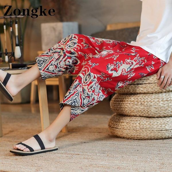 men's pants zongke 2021 dragon print casual men trousers joggers sweatpants hip hop streetwear male plus size m-5xl, Black
men's pants zongke 2021 dragon print casual men trousers joggers sweatpants hip hop streetwear male plus size m-5xl, Black
