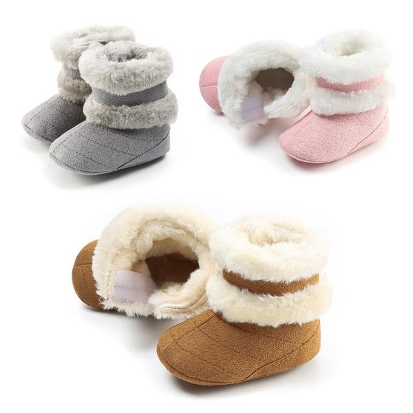 first walkers born baby girls snow winter boots infant toddler soft sole anti-slip warm crib booties shoes rubber shoe
first walkers born baby girls snow winter boots infant toddler soft sole anti-slip warm crib booties shoes rubber shoe