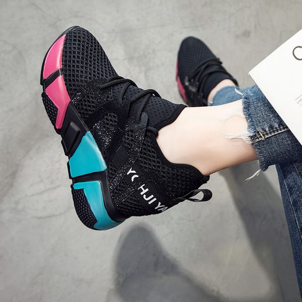 height increasing insole womens shoes 9cm slimming spring 2019 new sports shoes womens korean style internet thick bottom versatile casu, Black
height increasing insole womens shoes 9cm slimming spring 2019 new sports shoes womens korean style internet thick bottom versatile casu, Black