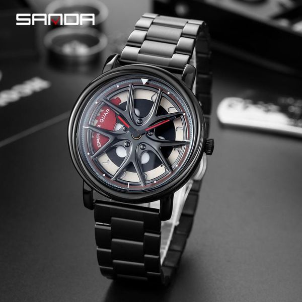 wristwatches sanda business watch for male clock wheel design relogio masculino quartz wristwatch luxury men's watches classic reloj, Slivery;brown
wristwatches sanda business watch for male clock wheel design relogio masculino quartz wristwatch luxury men's watches classic reloj, Slivery;brown