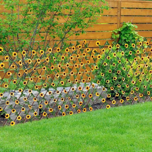 fencing, trellis & gates simulation fence sunflower balcony privacy screen garden protection
fencing, trellis & gates simulation fence sunflower balcony privacy screen garden protection