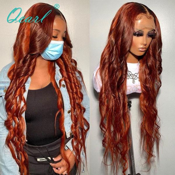 lace wigs loose wave hair orange ginger color 13x4/13x6 front glueless brazilian remy laced wig for women 150% qearl, Black;brown
lace wigs loose wave hair orange ginger color 13x4/13x6 front glueless brazilian remy laced wig for women 150% qearl, Black;brown