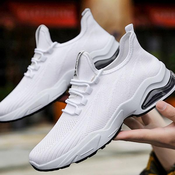 dress shoes 2021 spring arrival run lace up casual sneakers, Black