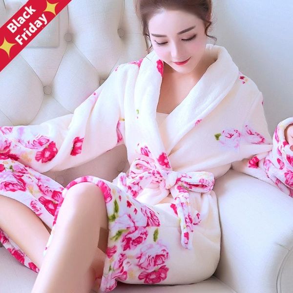 towel women bathing robes coral fleece nightdress for female home clothes floral dressing gown kimono el bathrobe
towel women bathing robes coral fleece nightdress for female home clothes floral dressing gown kimono el bathrobe