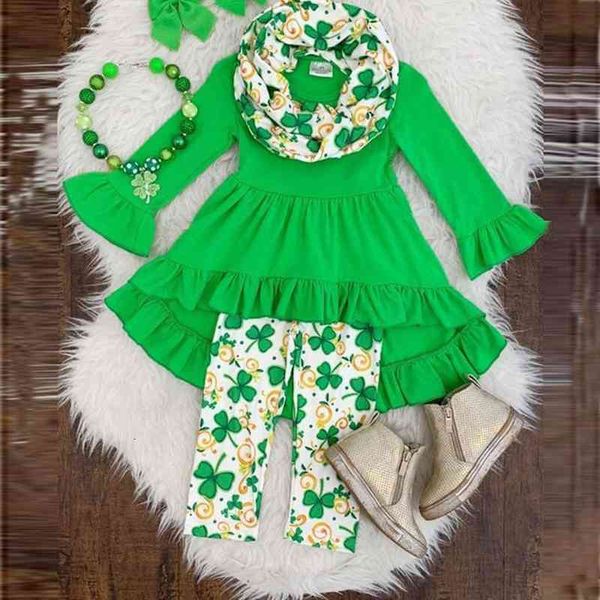 st patricks day toddler kids baby girl ruffle dress clover print pants legging outfits set clothes spring children, White
st patricks day toddler kids baby girl ruffle dress clover print pants legging outfits set clothes spring children, White