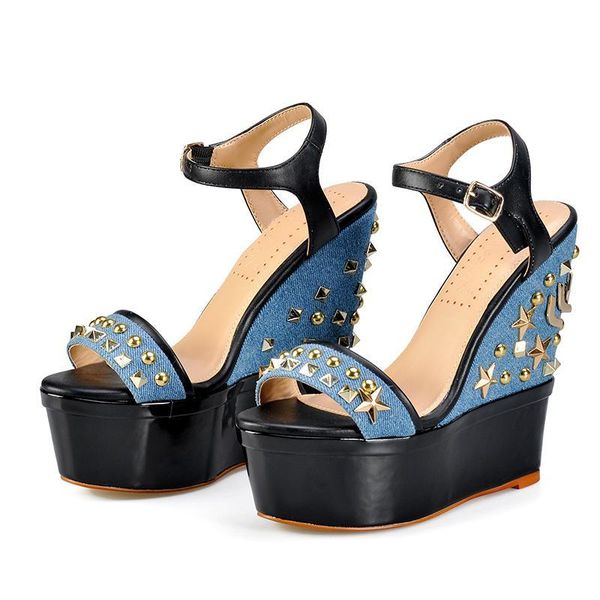 sandals pink palms women shoes wedges in high heels platform for metal geometric denim axfz, Black
sandals pink palms women shoes wedges in high heels platform for metal geometric denim axfz, Black