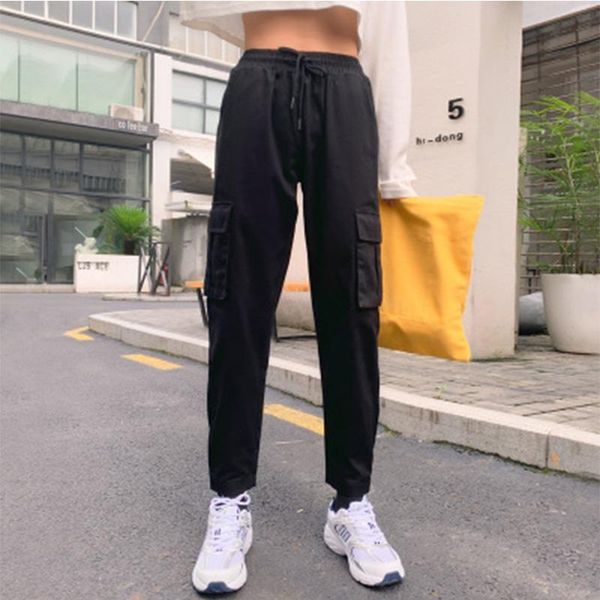 hip hop cargo pants autumn women casual high waist pocket female cycling fashion elastic sport jogger woman trousers women's & capris, Black;white
hip hop cargo pants autumn women casual high waist pocket female cycling fashion elastic sport jogger woman trousers women's & capris, Black;white