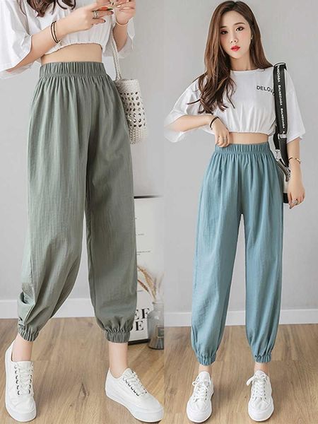 women's pants & capris linen 2021 spring and summer cotton lantern loose casual radish, Black;white
women's pants & capris linen 2021 spring and summer cotton lantern loose casual radish, Black;white