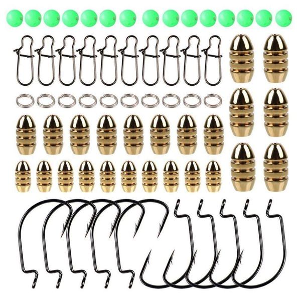 fishing accessories brass sinkers set weights jig hook swivel ring connector tools with box
fishing accessories brass sinkers set weights jig hook swivel ring connector tools with box