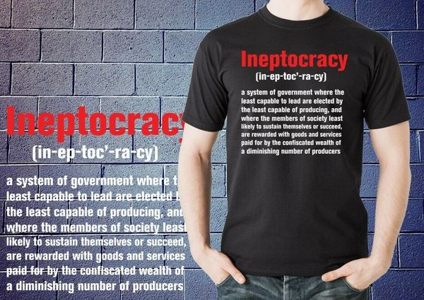 ineptocracy t-shirt tshirt tee shirt government tee shirt obamacare t-shirt, White;black
ineptocracy t-shirt tshirt tee shirt government tee shirt obamacare t-shirt, White;black