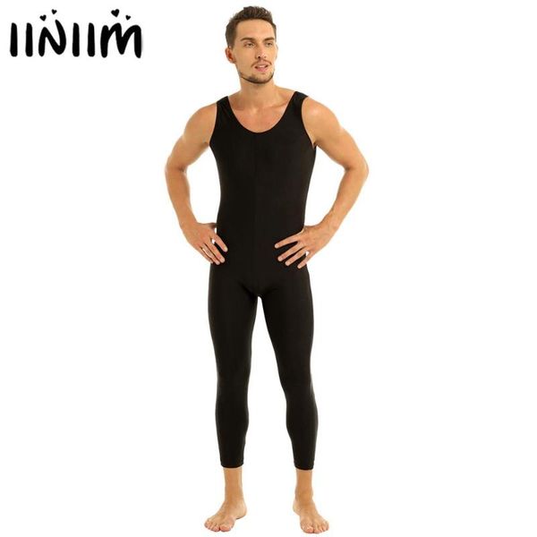 men's pants men unitard bodysuit sleeveless skin-tight gymnastic sport catsuit male stage performance costume ballet ballroom dance jum, Black
men's pants men unitard bodysuit sleeveless skin-tight gymnastic sport catsuit male stage performance costume ballet ballroom dance jum, Black