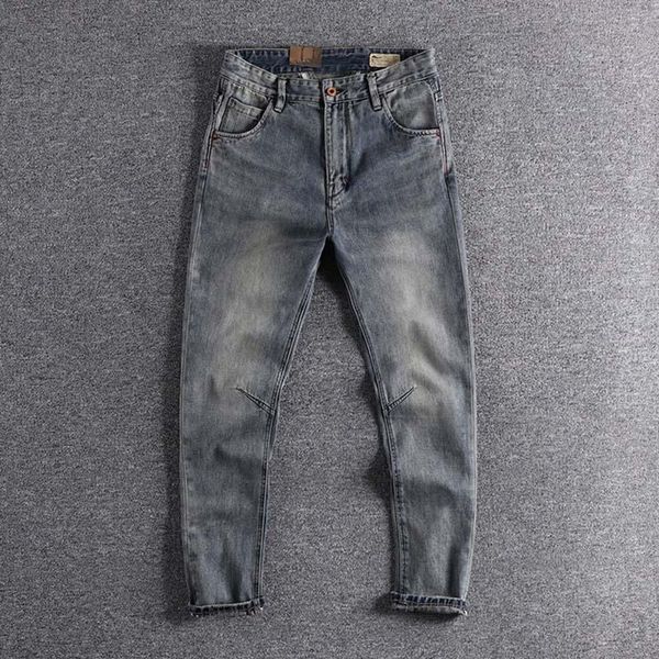 arrival fashion youth pants three dimensional slim foreign trade original single men's jeans handsome wear, Blue
arrival fashion youth pants three dimensional slim foreign trade original single men's jeans handsome wear, Blue