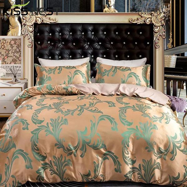 bedding sets luxury 2 or 3pcs comforter jacquard set,nordic bed cover 150,1 quilt + 1/2 pillowcase,duvet 200x200 for home