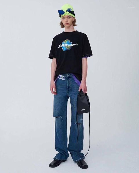 men's jeans men's high street brand ader straight tube vintage washed holpped pants men trousers techwear y2k streetwear, Blue
men's jeans men's high street brand ader straight tube vintage washed holpped pants men trousers techwear y2k streetwear, Blue