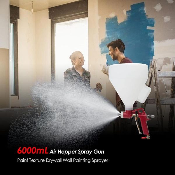 professional spray guns 6000ml air hopper gun wall painting sprayer spraying paint texture drywall tool for household decoration
professional spray guns 6000ml air hopper gun wall painting sprayer spraying paint texture drywall tool for household decoration