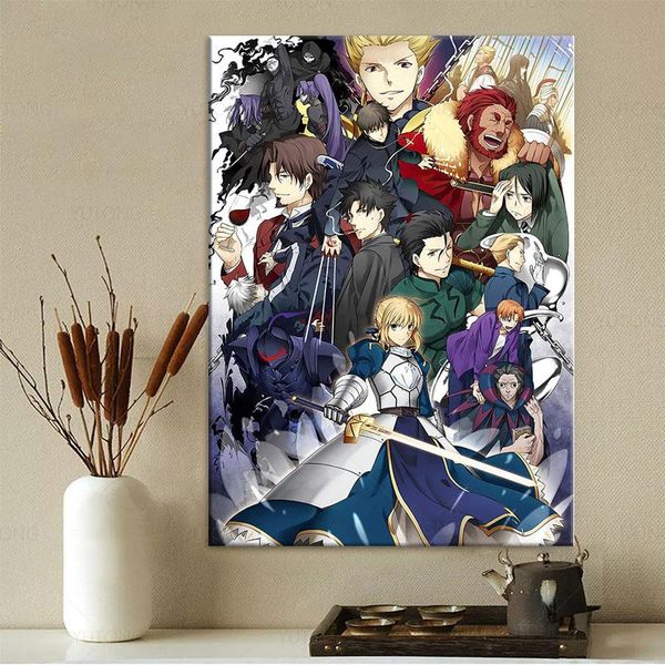 paintings fate zero poster apanese anime art print canvas wall painting for home bathroom decor framed
paintings fate zero poster apanese anime art print canvas wall painting for home bathroom decor framed