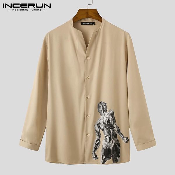 men casual shirt printed korean v neck long sleeve fashion clothing 2021 streetwear button leisure camisas s-5xl men's shirts, White;black
men casual shirt printed korean v neck long sleeve fashion clothing 2021 streetwear button leisure camisas s-5xl men's shirts, White;black